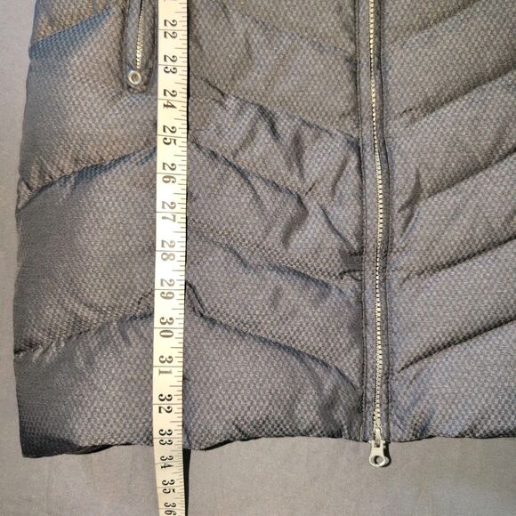 Eddie Bauer Jacket Women's Size Small Gray Sun Valley Down Parka Puffer Quilted - Picture 7 of 11